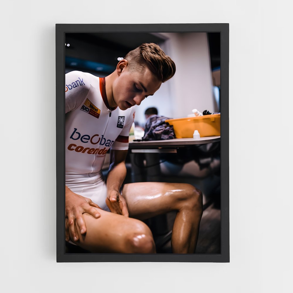 Poster Mathieu poel – affiche Cyclisme (vue 2)